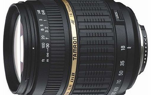 Tamron - Aspherical [IF] MACRO AF 18-200mm F/3.5-6.3 XR Di II LD Lens-Suitable for Canon